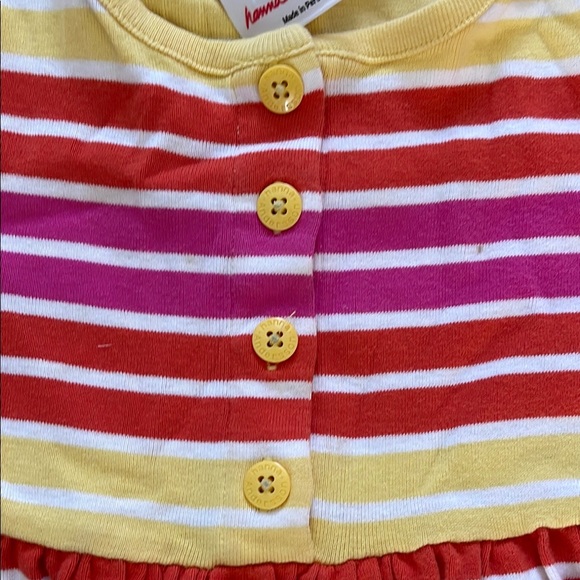Colorful Striped Kids Dress - Picture 4 of 5